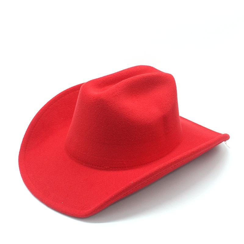 Western Style Wide Brim Sun Protection Hat For Men Women