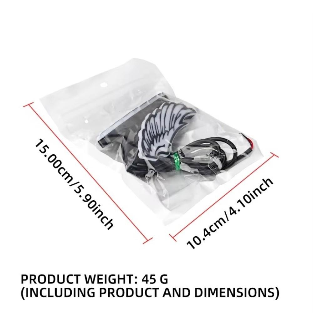 Flashing Motorcycle Angel Wing High Bright Motorcycle Signal Light Motorcycle Tail Lamp Motorcycle