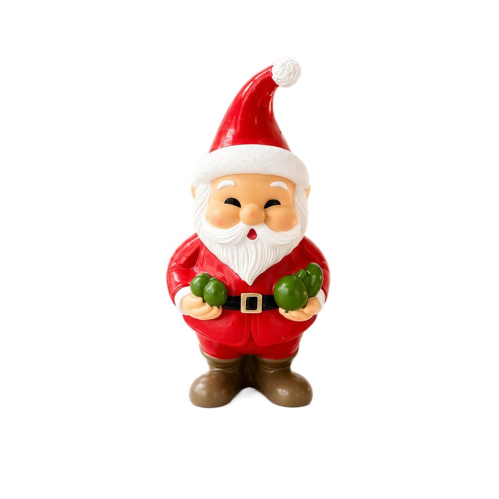 Resin Figurine Christmas Tabletop Decor for Home Holiday Shelf Decoration