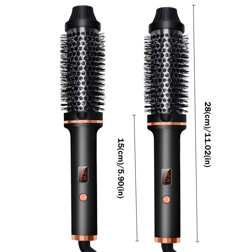Hair Dryer Comb 2 In 1 Curling Iron Straight Hair Negative Ion Hair Dryer High Power Hot Air Comb