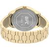 Timex UFC Men's Legend 42mm Watch, Gold Tone/Black/Gold Tone.