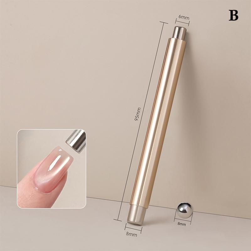 Strong Magnetic Long Double Head Nail Magnet Sticks Tool Magnetic Cat Eye Gel Polish Nail Art Pens For DIY Salon Studio Or Home