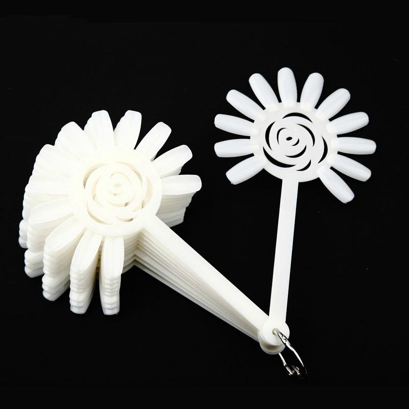 10 PCS/Set Nail Tips Color Card Transparent Nail Art Practice Display Tools Manicure Nail Tool
