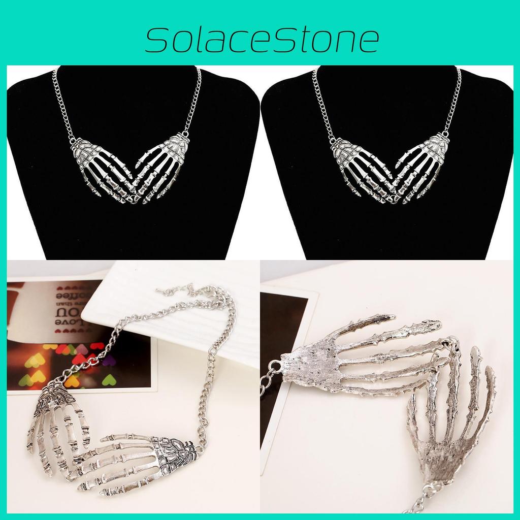 Skull Punk Jewelry Electroplating For Halloween Cosplay Decoration Accessories