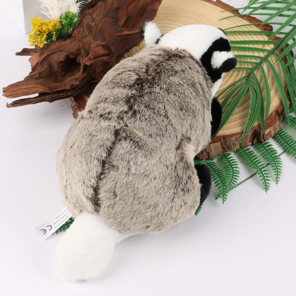 "badger Plush, Badger Simulation Animal, Jeff Doll, Wang Anshi Badger, Furry Doll, Home Decoration"