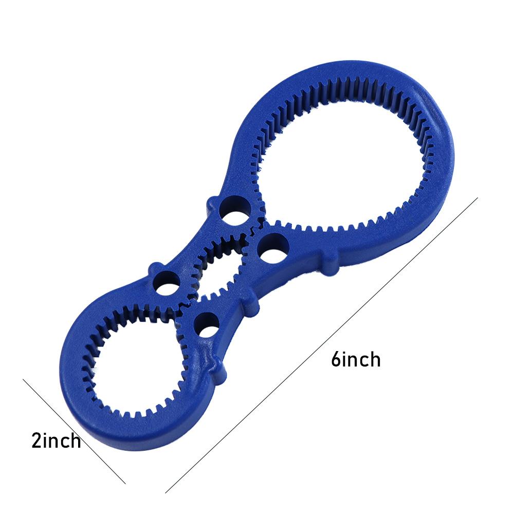 Anti-slip Manual Jar Bottle Wrench Adjustable Can Opener Bottle Opener Kitchen Tool Jar Lid Gripper