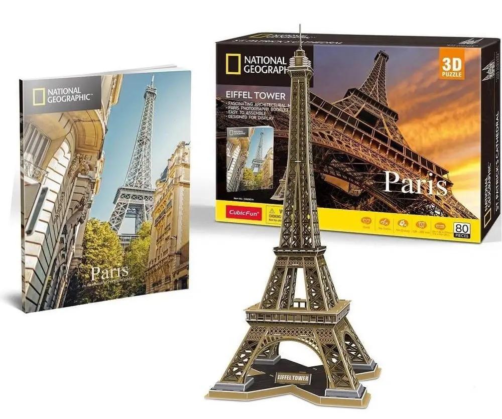 PUZZLE 3D NATIONAL GEOGRAPHIC PARYŻ 9988