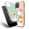 Cute Cartoon Duck Phone Case For Iphone 16E 15 Pro 14 Plus 17E 16 17 Pro Max Air 11 12 13 Mini Shockproof Capa Cute Cover TPU