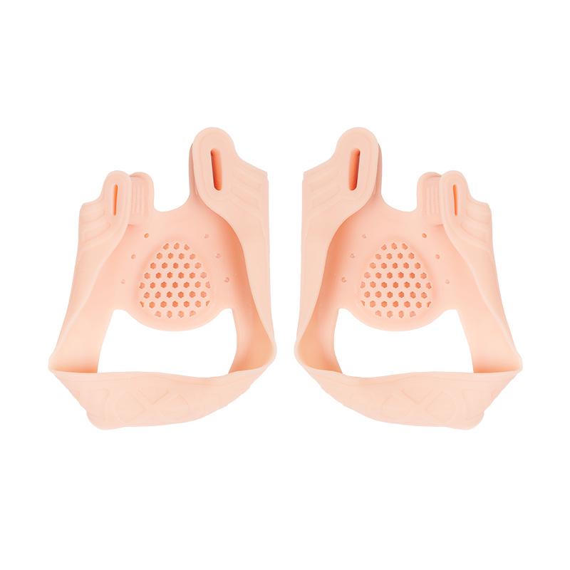 

Thickened Double-Hole Toe Separator with Half-Size Insole and Flexible Arch Support One Size