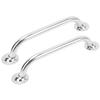 2PCS Marine Grab Handles 362mm Polished Stainless Steel Heavy Duty Boat Handle Handrail for Yatch