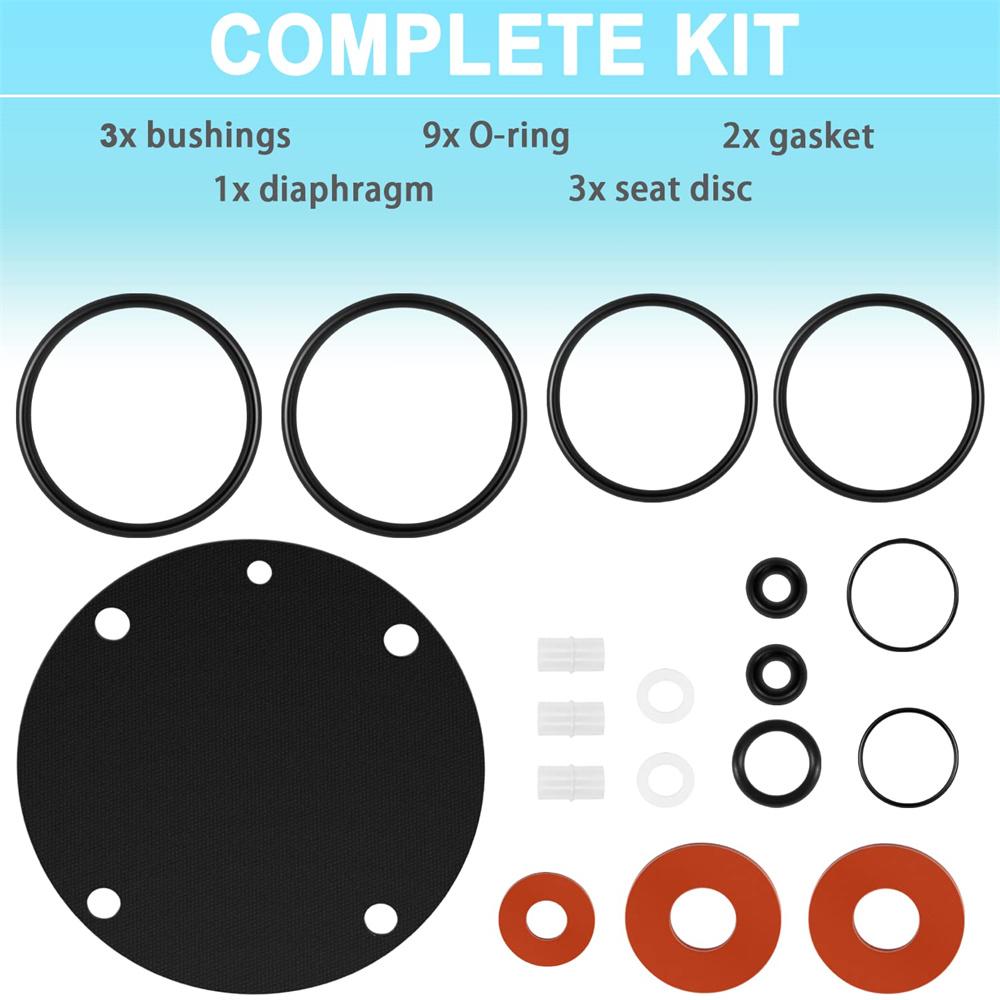 Complete Rubber Repair Kit For Backflow 825Y 825YA For 3/4", 1", 1 1/4" # 905111