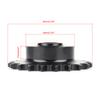 420 20T 16mm 17mm Lega di Acciaio Foro Pignone Anteriore Catena Per Coleman Trail CT200U Mini Bike ATV Accessori Motore Tosaerba