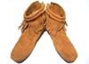 USA Minnetonka Hi-Top Back Zip Boots [8/24.5-25.0/Women’s/Brown](USED)