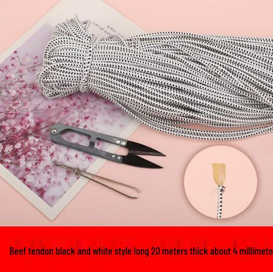 

Эластичная лента для одежды и москитных сеток - Высокая эластичность, тонкий круглый дизайн