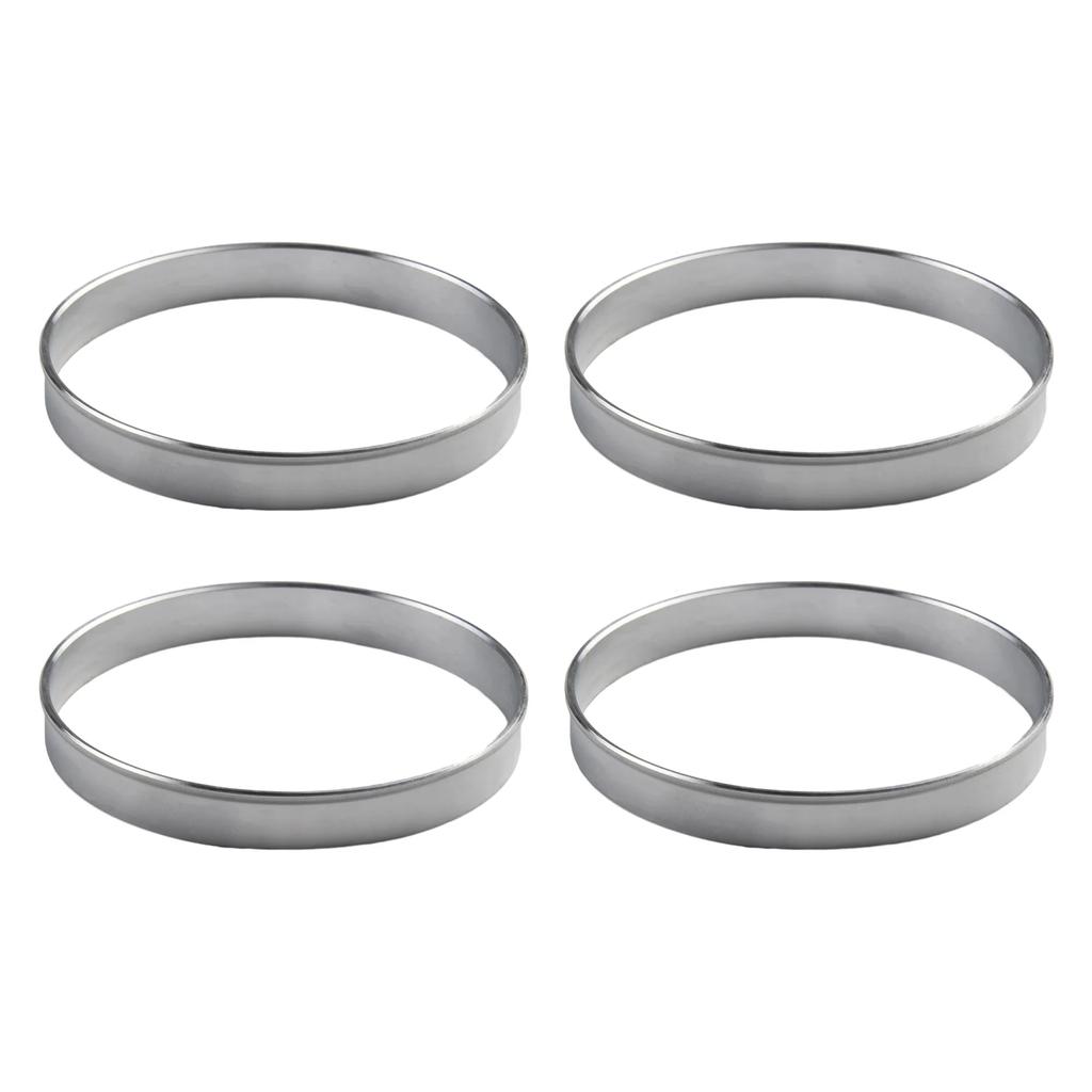 4 ks hliníkové středové kroužky náboje 72,6 mm automobilový náboj 74,1 mm cent4 ks hliníkové středové kroužky náboje 72,6 mm náboj do auta 74,1 mm středový vývrt