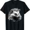 Hedgehog Drawing Artwork Animal Lovers Motif Animal Print T-Shirt