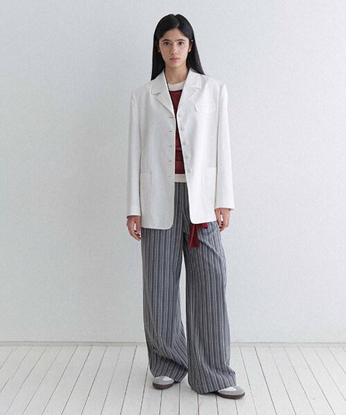 On&On Tailored Linen Jacket New6Mj321_01