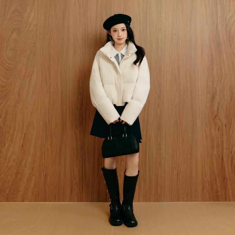 SEIFINI Women's Down Puffer Short Jacket