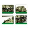 Non-Toxic Military Series Panther Tank Building Blocks Military Panzer Army Soldiers Bricks Toys Diy Educational Toys Children Gift 4517 638Pcs