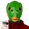 Cute and Funny Halloween Green Fish Head Red Fish Head Funny Cosplay Costume Mask Adult Carnival Party Fish Head Mask Latex