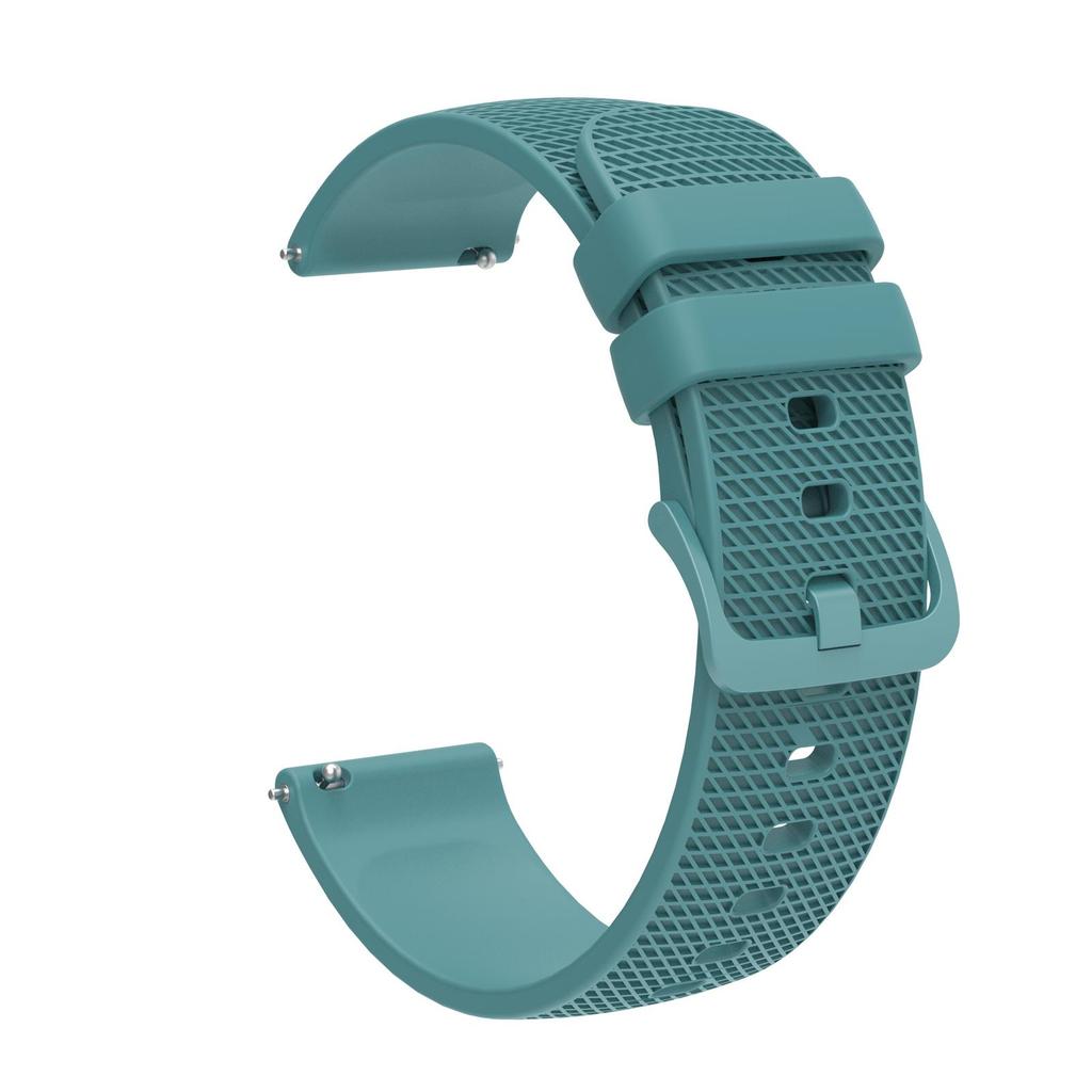 Premium Silicone Watchband WatchStrap Silicone Bracelet Quick Release Rubber Strap WristBand 18mm 20mm 22mm Width Replacement