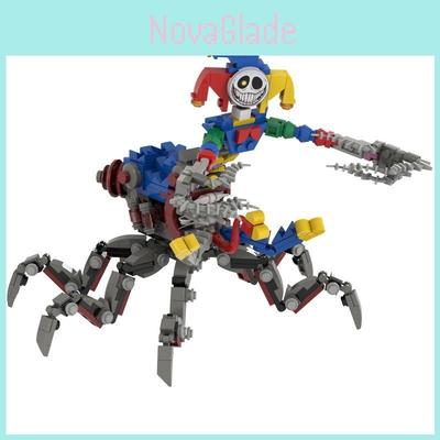Poppy Playtime The Prototype Clown Spider Building Blocks Set Diy Toy For Kids And Collectors