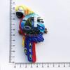Brazil Refrigerator Fridge Magnet Sticker 3D Handmade Resin Travel Gift Souvenir Collection Decoration