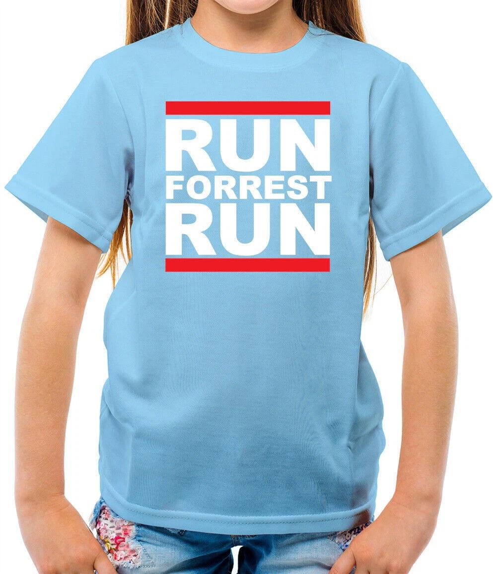 Run Forrest run - Kids T-Shirt - Gump Hanks Fllm Jenny Run DMC 100