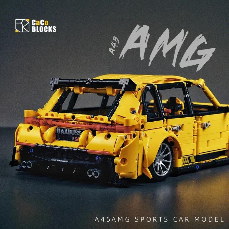 NEW Technical Speed Racing Building Blocks Sports Car Model Moc Assemble Bricks Toys Birthday Christmas Halloween Gifts For Kids