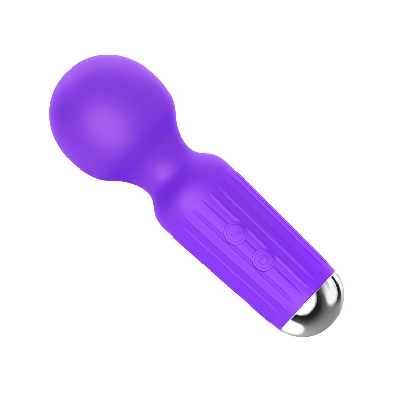 20 Speed Powerful Mini AV Magic Wand Vibrator G Spot Clitoris Stimulator USB Rechargeable Massager For Adult Women Sex Toys