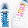 No Tie Shoe Laces Diamond Lock Shoelaces Without Ties Glitter Elastic Laces Sneakers Tennis Flat Shoelace Shoes Accessories