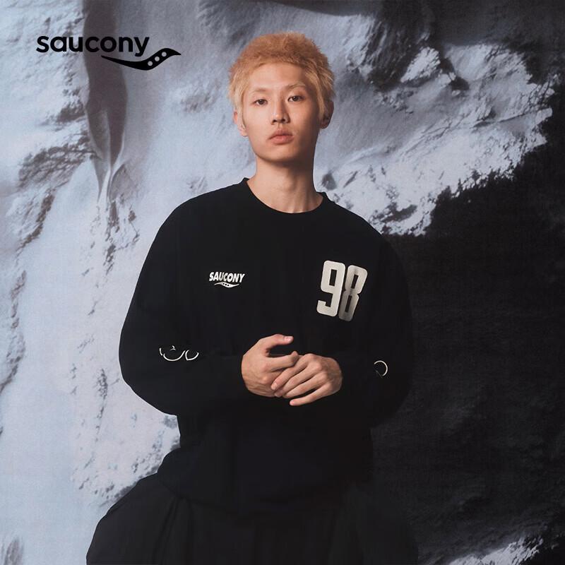 Saucony x Tide Seat Unisex Knit Crew Neck Long-Sleeve Tee L