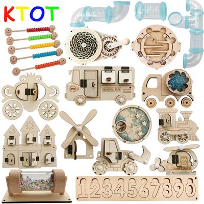 Accessori Giocattolo Montessori Busy Board Educazione della Prima Infanzia I-Interattivo Recupero Intellettuale per Pazienti di Alzheimer
