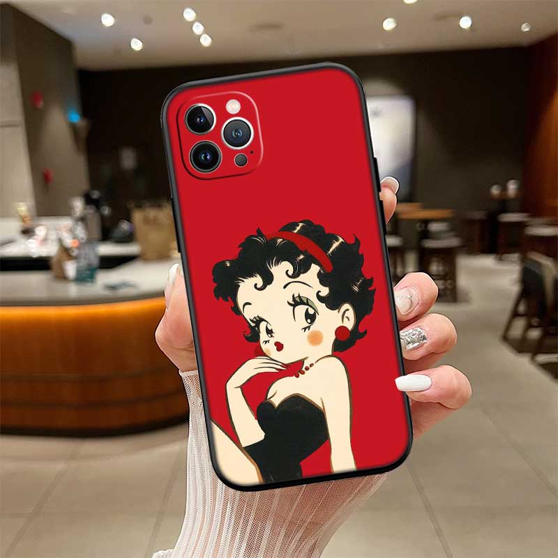 

UP10 B-Bettys Art B-Boops New High-End Shell Phone Case for Redmi Note 10 11 12 Pro Max 10S 10C 10T 11A 11S 12S 12C Redmi Note 11S 4G
