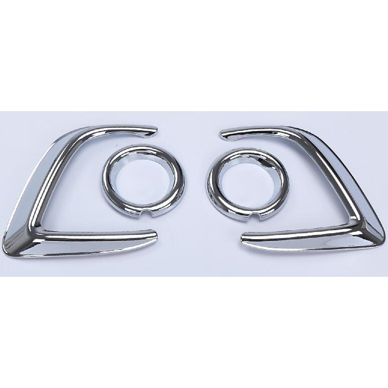 

Для Mitsubishi ASX 2013 2014 2015 2016 2017 2018 автомобильная передняя противотуманная фара рамка палка бровь ABS хромированная крышка отделка 4pcs