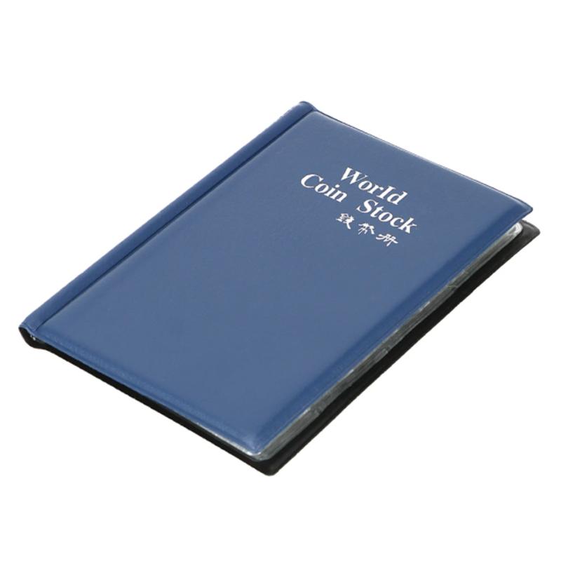 Coin Wallet Album, Mini Coin Organiser, Coin Collection, 120 Compartment Coin Collection Protector, Commemorative Coin Booklet