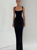 Damen Sexy Einfarbig Plissiert Trägerloses Kleid Lady Chic Schulterfrei Rückenfrei Hohe Taille Geschlitzt Kleider Abendparty Kleid