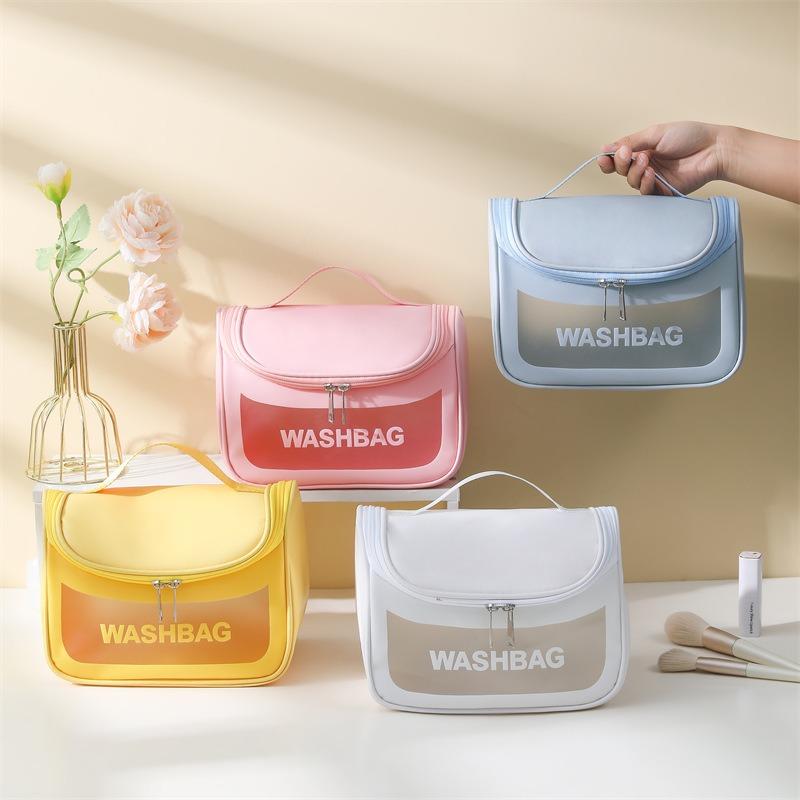Portable Large Capacity Travel Handheld Waterproof Makeup Bag Cosmetic Organizer