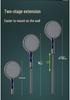 Rechargeable 2-in-1 Telescopic Mosquito Swatter & Purple Light Killer Lamp