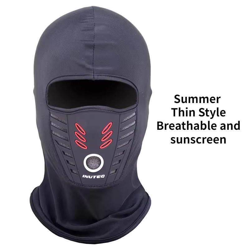 Summer Winter Warm Fleece Motorcycle Face Mask Anti-dust Windproof Full Face Cover Breathable Hat Neck Helmet Mask Balaclavas