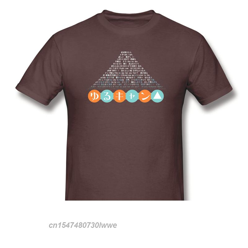 New Cool T Shirt Yuru Camp Mount Fuji Tshirt Cotton Laid Back Camp Ofertas Tee Shirt Short Sleeve Summer Unisex Tees S