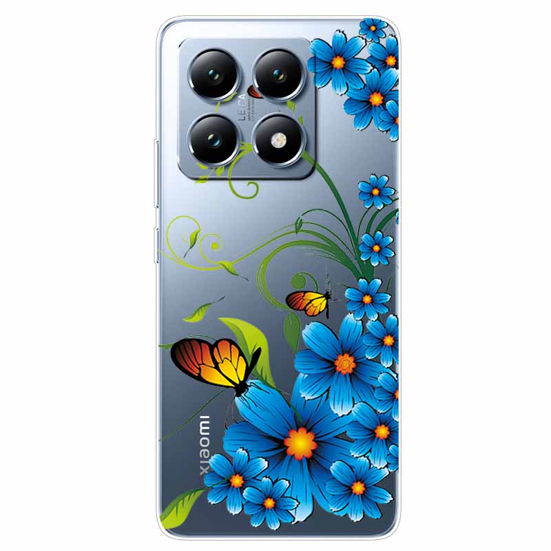 For Xiaomi 14T Case Transparent Cute Soft Silicone TPU Coque for Xiaomi 14t Pro Phone Cover Clear Capa Mi14T 14 t 14tPro Shells