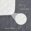 Reversible Recliner Sofa Covers Waterproof Armchair Slipcovers with Pockets Furniture Protector with Elastic Straps for Pets