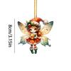 2024 Christmas Elf Acrylic Ornament for Home Decoration