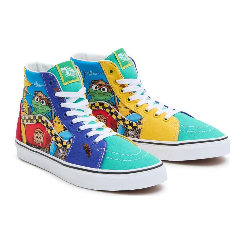 Sk8 Sesame Street x Vans-Hi 'Oscar's Taxi Service' VN000D5IBMB