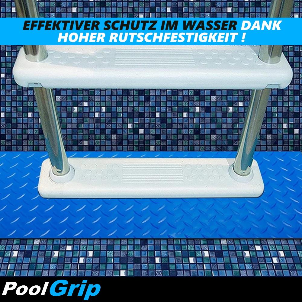 PoolGrip Swimming Ladder Mat Pool Mat Protective Mat Ladder Mat Floor Step Mat