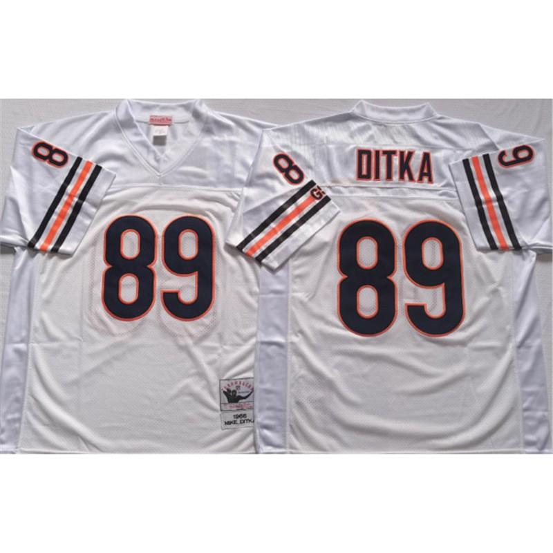Chicago Bears Retro NFL Football Jersey Men Women Cotton Embroidered Sports Fan Apparel