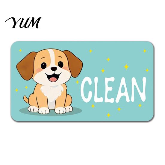 Kitchen Clean Dirty Indicator Cartoon Animal Dishwasher Magnet, Sign Magnetic Indicator, Double-sided Dish Washing Machine Decoration Magnet