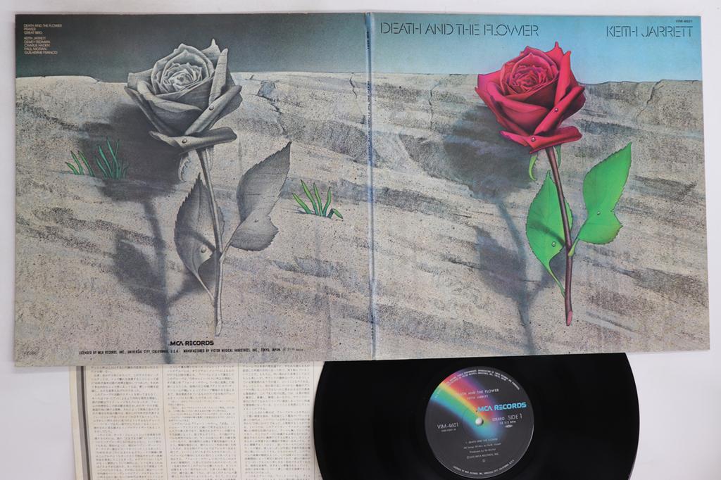 LP Record KEITH JARRETT - Death And The Flower VIM4601 MCA 1975 Japan Jazz Used