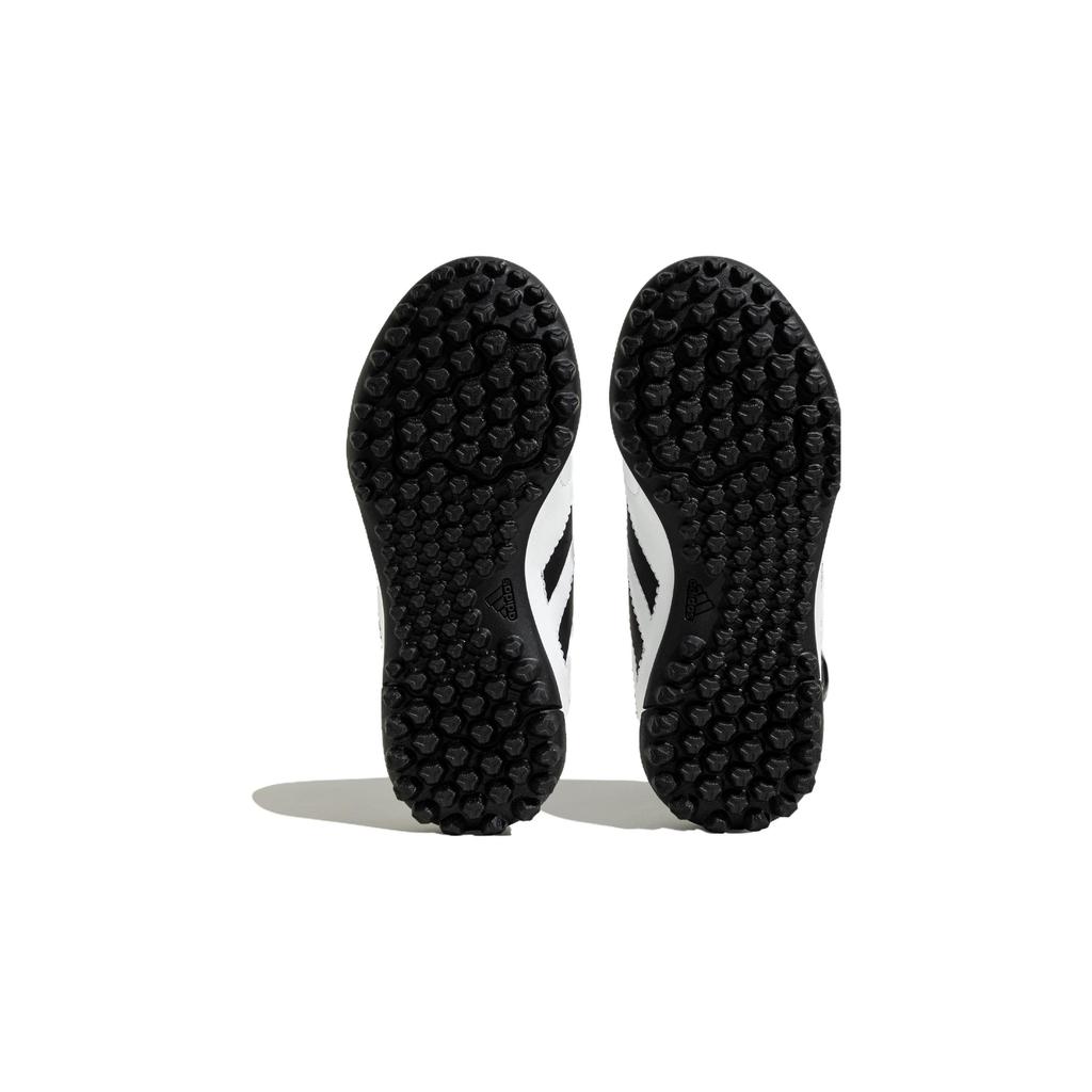 Adidas Goletto 8 Comfortable Shock Absorbing Durable Low Top Kids Soccer Shoes Kids Soccer Shoes White Black HQ4485